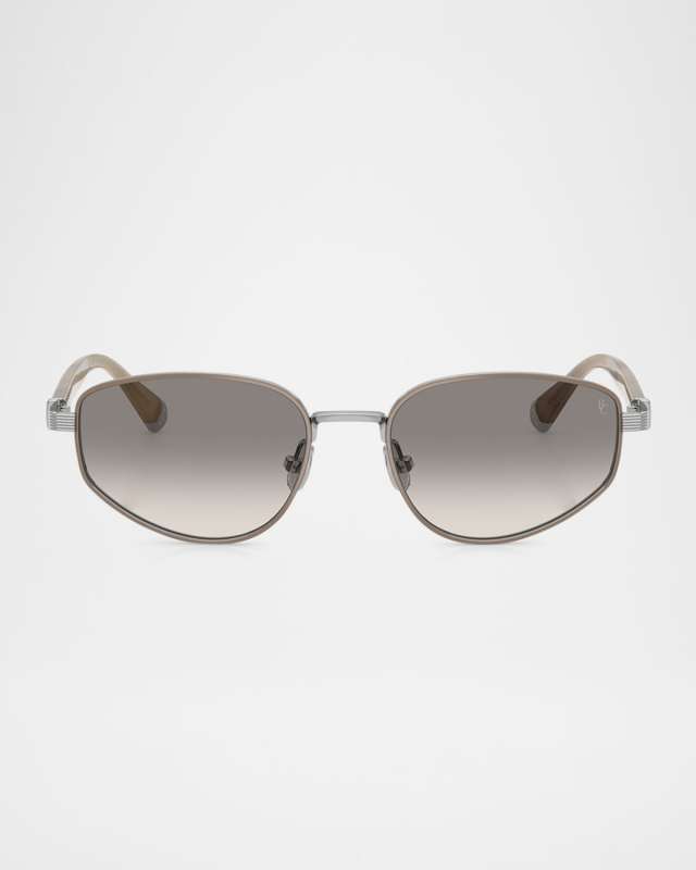 BC2008ST Titanium Oval Sunglasses